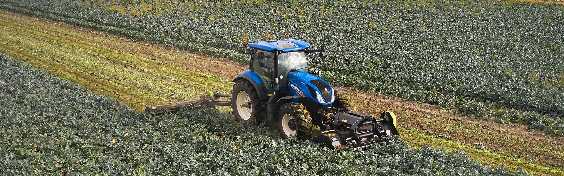 Crop residues header