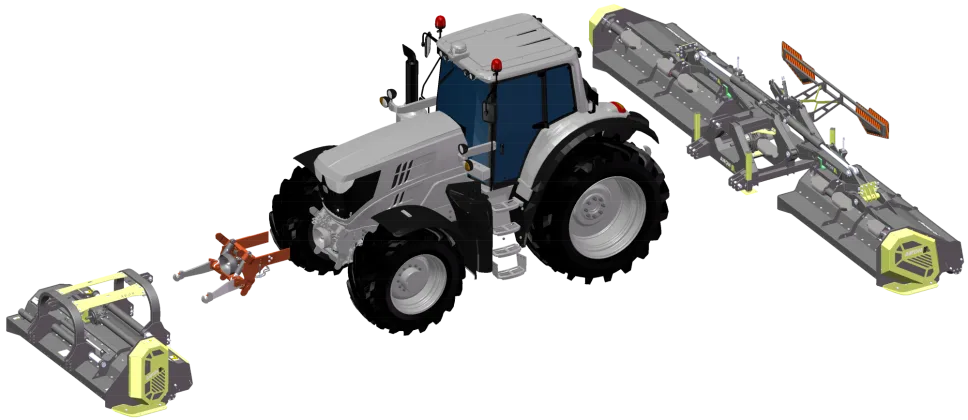 SCR690 SCH240 Tractor